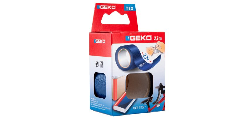 Nastro adesivo telato Tex - 38 mm x 2,7 m - blu - Geko