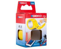 Nastro adesivo telato Tex - 38 mm x 2,7 m - giallo - Geko