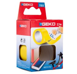 Nastro adesivo telato Tex - 38 mm x 2,7 m - giallo - Geko