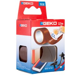Nastro adesivo telato Tex - 38 mm x 2,7 m - marrone - Geko