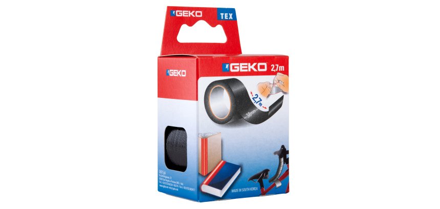 Nastro adesivo telato Tex - 38 mm x 2,7 m - nero - Geko