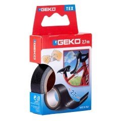 Nastro adesivo telato Tex - 19 mm x 2,7 m - nero - Geko