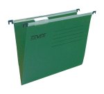 Cartella sospesa Silver - cassetto - interasse 39 cm - fondo V - 36,5 x 25 cm -  verde - Bertesi