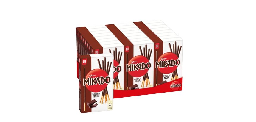 Mikado fondente - monoporzione 39 gr - Saiwa - conf. 24 pezzi