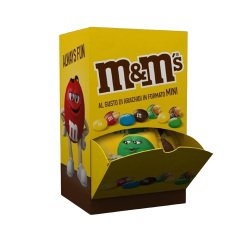 Mini M&M - confezione monoporzione da 20gr - Mars - expo da 60 pezzi