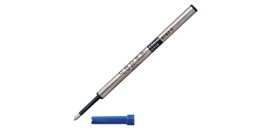 Refill per sfera Click Cross - punta media - blu  - Cross