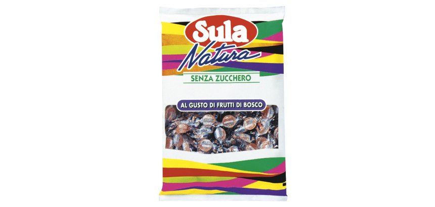 Caramelle Sula - gusto frutti di bosco - Sula - busta 1 kg