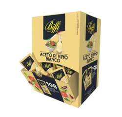 Aceto di vino bianco - bustina monodose da 5 ml - Biffi - conf. 198 pezzi