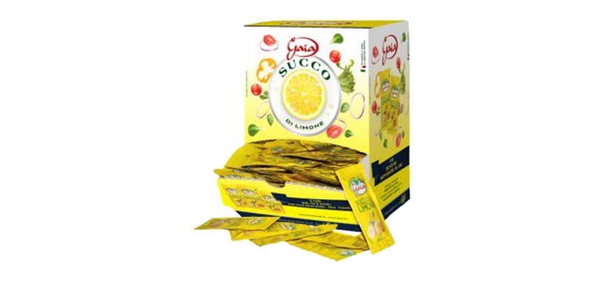 Succo di limone - bustina monodose da 5 ml - conf. 198 pezzi