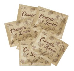 Salviette al limone e cannella - Leone - box 100 pezzi