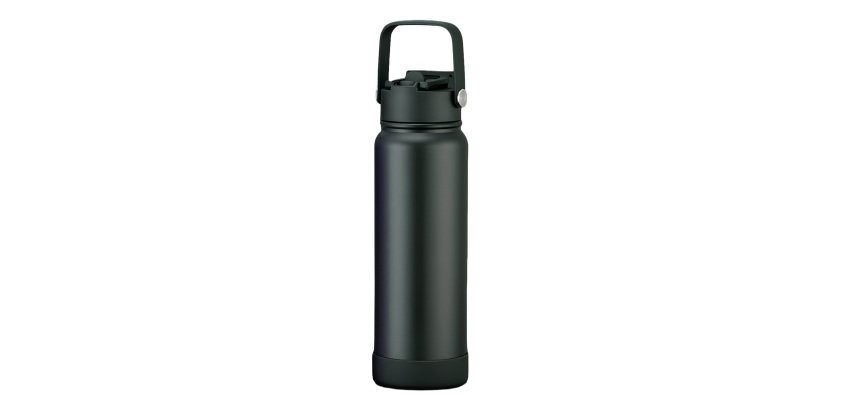 Borraccia termica - caldo/freddo - 800 ml - nero - Mulin