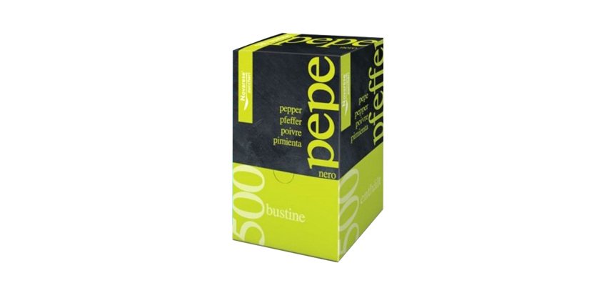 Pepe nero - bustina monodose da 0,2 gr - conf. 500 pezzi