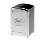 Dispenser tovaglioli da bar - 10x9x13 cm - argento - Leone