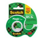 Nastro adesivo in chiocciola Magic 810 - 19 mm x 25m + 5m gratis - acrilico - trasparente - Scotch