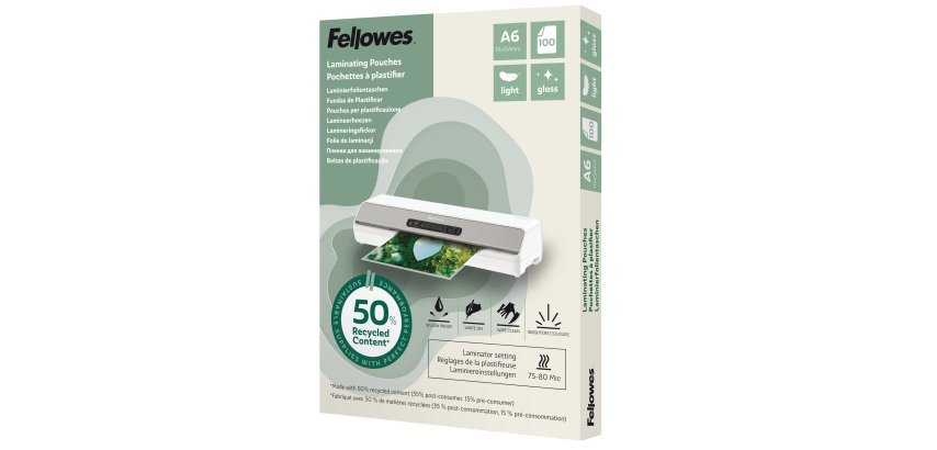 Fellowes 100143441 laminator pouch 100 pc(s)