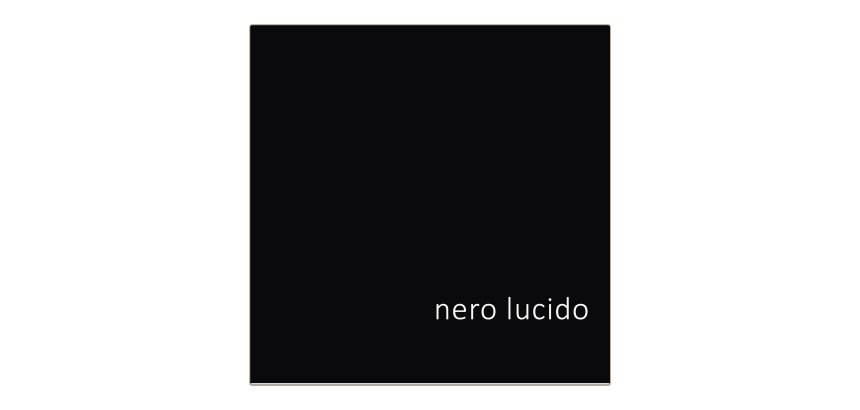 Plastica adesiva - 45 cm x 15 m - nero lucido - Patifix