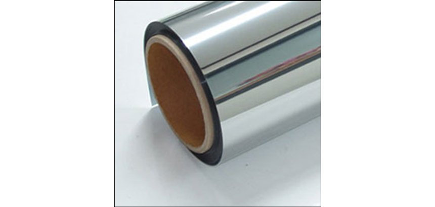 Pellicola adesiva - 50 cm x 10 m - protezione UV alta - trasparenza medio bassa -  riflettente/ a specchio - Patifix