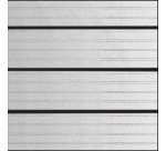Plastica decorativa statica - 45 cm x 1,5 m - strisce sale riunioni - PVC - trasparente opaco - Patifix