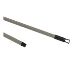 Manico Itaca per scope – metallo - 150 cm - grigio - Perfetto Factory