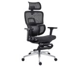 Seduta ergonomica - con braccioli regolabili - nero - Unisit