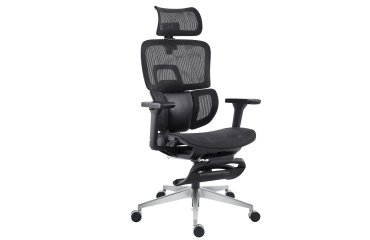 Seduta ergonomica - con braccioli regolabili - nero - Unisit