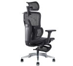 Seduta ergonomica - con braccioli regolabili - nero - Unisit