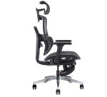 Seduta ergonomica - con braccioli regolabili - nero - Unisit