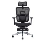 Seduta ergonomica - con braccioli regolabili - nero - Unisit