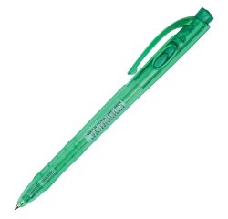 Penna a sfera a scatto Liner 308 - punta 0,7 mm - verde - Stabilo