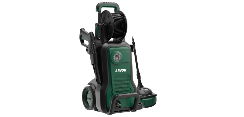 Idropulitrice ARROW 4 PLUS 180 DIGIT - comandi digitali - con avvolgitubo - 2500 W - 180 bar max - Lavor