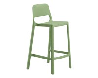 Sgabello alto Nuke - PP - verde - Unisit