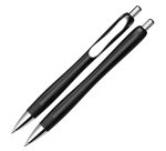 Penna a sfera a scatto Slider Rave  - punta XB  - fusto nero - nero - Schneider