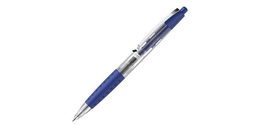 Penna gel Gelion+ a scatto - punta 0.7 mm - blu - Schneider
