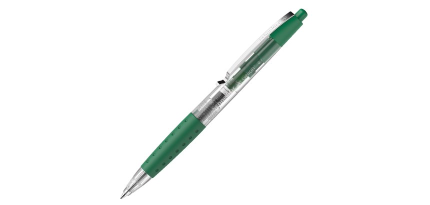 Penna gel Gelion+ a scatto - punta 0.7 mm - verde - Schneider