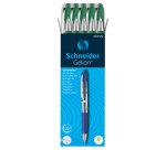 Penna gel Gelion+ a scatto - punta 0.7 mm - verde - Schneider