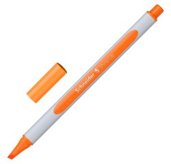 EN_Surligneur schneider shine-up pointe biseautee trait 1/4mm  corps triangulaire coloris    orange