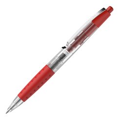 Penna gel Gelion+ a scatto - punta 0.7 mm - rosso - Schneider