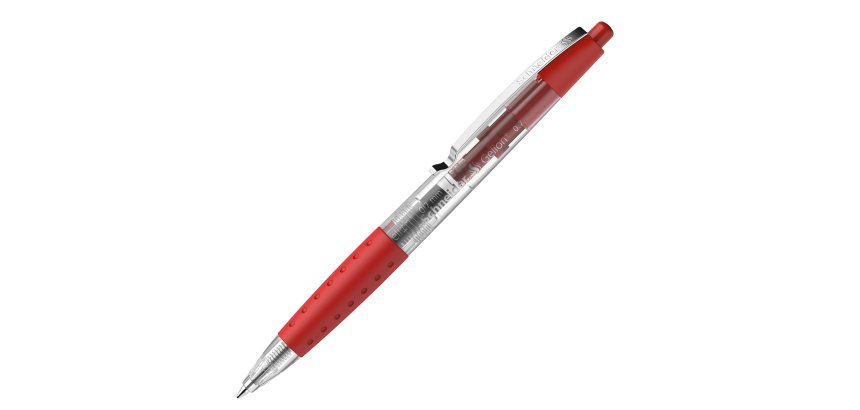 Penna gel Gelion+ a scatto - punta 0.7 mm - rosso - Schneider