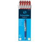 Penna gel Gelion+ a scatto - punta 0.7 mm - rosso - Schneider