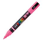 Marcatore a base d'acqua Uni Posca PC5MBR - punta brush 1.0 - 4.0mm - rosa - Uni Mitsubishi