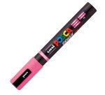 Marcatore a base d'acqua Uni Posca PC5MBR - punta brush 1.0 - 4.0mm - rosa - Uni Mitsubishi