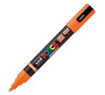 Marcatore a base d'acqua Uni Posca PC5MBR - punta brush 1.0 - 4.0mm - arancione  - Uni Mitsubishi