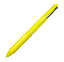 Penna a sfera 4 Multi Chrome - punta 1,00 mm - 4 colori - giallo neon  - Osama