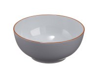 Ciotola - rPET - grigio - Ø19 x 8,4cm - Leone