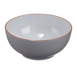 Ciotola - rPET - grigio - Ø19 x 8,4cm - Leone