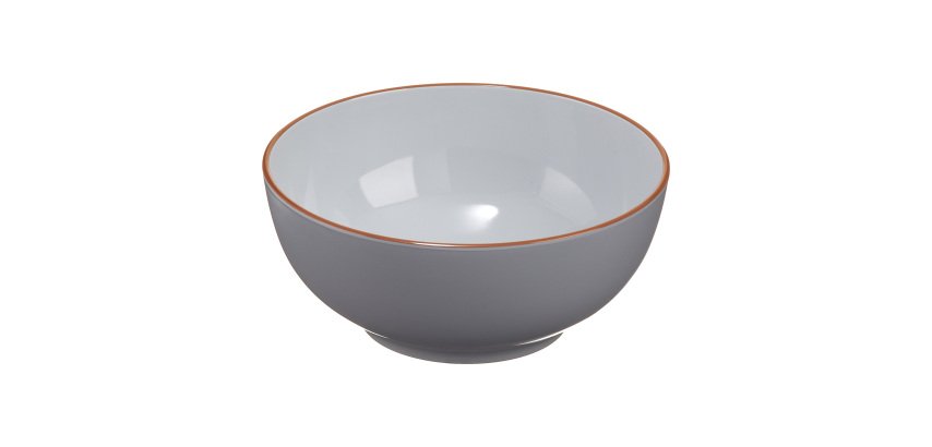 Ciotola - rPET - grigio - Ø19 x 8,4cm - Leone