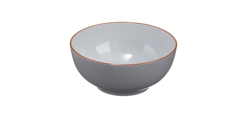 Ciotola - rPET - grigio - Ø19 x 8,4cm - Leone