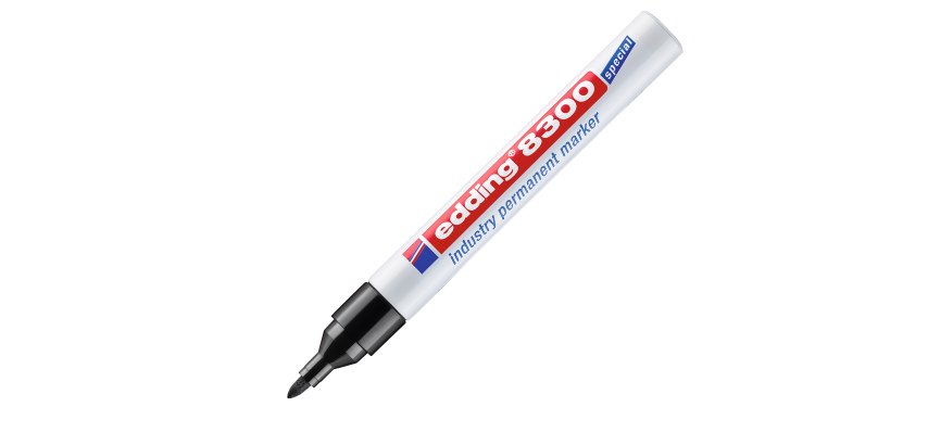 Marcatore industriale 8300 - permanente – 1,5 a 3 mm - nero – Edding