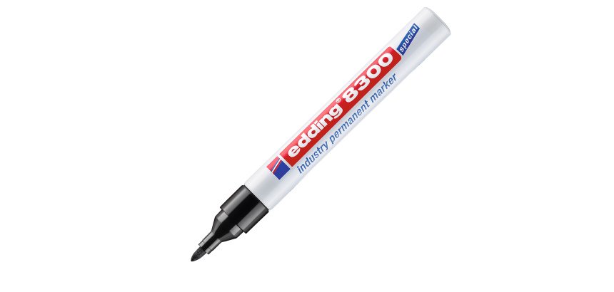 Marcatore industriale 8300 - permanente – 1,5 a 3 mm - nero – Edding