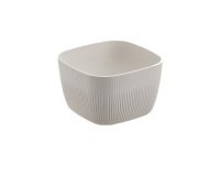 Ciotola buffet Norway - quadrata - avorio - 19,5 x 19,5 x 12cm - melamina - Leone